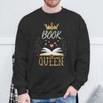 Book Queen Book Lovers Bookworm Reading Novelty Shirt Sweatshirt Gifts for Old Men