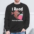 Book Reading Anglerfish I Read Past My Bed Time Librarian Sweatshirt Gifts for Old Men Book Reading Anglerfish I Read Past My Bed Time Librarian Sweatshirt Gifts for Old Men