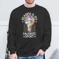 Book Reading Is My Favorite Sport Book Lover T-Shirt Sweatshirt Gifts for Old Men