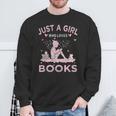 Book Reading Lover Tee Just A Girl Who Loves Books Sweatshirt Gifts for Old Men Book Reading Lover Tee Just A Girl Who Loves Books Sweatshirt Gifts for Old Men