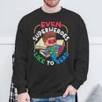 Book Reading Superheroes Like To Read Sweatshirt Gifts for Old Men Book Reading Superheroes Like To Read Sweatshirt Gifts for Old Men