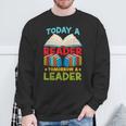 Book Reading Today A Reader Tomorrow A Leader Sweatshirt Gifts for Old Men
