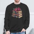 Book Roses SMUT Romance Book Sweatshirt Gifts for Old Men