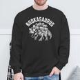 Book T-Rex Dino Bookworm Reading Book Dinosaur Sweatshirt Gifts for Old Men