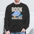 Book Whisperer Library Books Sweatshirt Gifts for Old Men