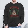All Booked For Christmas Holly Xmas Jolly Book Club Teacher Sweatshirt Gifts for Old Men
