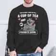 Bookish Book Worm Reading Librarian Sweatshirt Gifts for Old Men