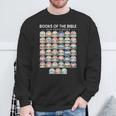 Books Of The Bible Old Testament Christian Bible Reader Sweatshirt Gifts for Old Men Books Of The Bible Old Testament Christian Bible Reader Sweatshirt Gifts for Old Men