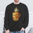 Books Coffee Mug Reading Lover Literary Bibliophile Sweatshirt Gifts for Old Men