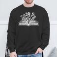 Books Flowers Library Bibliophile Literature Novel Bookworm Sweatshirt Gifts for Old Men Books Flowers Library Bibliophile Literature Novel Bookworm Sweatshirt Gifts for Old Men