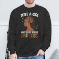 Books And Locs Loc'd Dreadlocs Locd Hair Sweatshirt Gifts for Old Men
