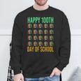 Books School Teacher Student Happy 100th Day Of School Sweatshirt Gifts for Old Men Books School Teacher Student Happy 100th Day Of School Sweatshirt Gifts for Old Men