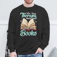 Bookworm Book Nerd Book Lovers Bookish Books Sweatshirt Gifts for Old Men