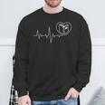 Bookworm Books Heartbeat Book Sweatshirt Gifts for Old Men