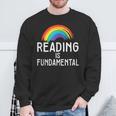 Bookworm Literature I Book Nerd I Reading Is Fundamental Sweatshirt Gifts for Old Men Bookworm Literature I Book Nerd I Reading Is Fundamental Sweatshirt Gifts for Old Men