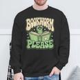 Bookworm Please Book Lover Reader Sweatshirt Gifts for Old Men