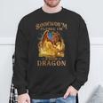Bookworm Please I'm a Book Dragon Dragon Books Lovers Sweatshirt Gifts for Old Men