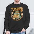 Bookworm And Proud Retro Reading Aesthetic Books Library Sweatshirt Gifts for Old Men Bookworm And Proud Retro Reading Aesthetic Books Library Sweatshirt Gifts for Old Men