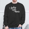 Bookworm Shirt For Book Lover Don't Judge a Book Sweatshirt Gifts for Old Men