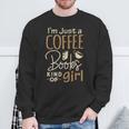 Bookworm Shirt I'm Just A Coffee Books Lover Women Girl Tee Sweatshirt Gifts for Old Men Bookworm Shirt I'm Just A Coffee Books Lover Women Girl Tee Sweatshirt Gifts for Old Men