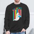 Booooks Boo Books Halloween Librarian Reading Lover Bookworm Sweatshirt Gifts for Old Men