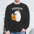 Booooks Ghost Reading Books Halloween Teacher Gift For Men Women Sweatshirt Gifts for Old Men Booooks Ghost Reading Books Halloween Teacher Gift For Men Women Sweatshirt Gifts for Old Men