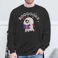 Boooooks Halloween Ghost Reading Book For Teacher & Student Men Women Kids Sweatshirt Gifts for Old Men Boooooks Halloween Ghost Reading Book For Teacher & Student Men Women Kids Sweatshirt Gifts for Old Men