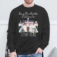 Buy Me Books And Tell Me To Stfuattdlagg Smutty Book Merch Sweatshirt Gifts for Old Men