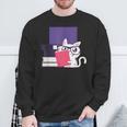 Cat Book Reading Sweatshirt Gifts for Old Men Cat Book Reading Sweatshirt Gifts for Old Men