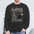 Cat Witch Salem Book Club Reading Halloween Book Lover Sweatshirt Gifts for Old Men Cat Witch Salem Book Club Reading Halloween Book Lover Sweatshirt Gifts for Old Men