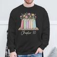 Chapter 30 Book Lover Thirty Years Old 30th Birthday Floral Sweatshirt Gifts for Old Men Chapter 30 Book Lover Thirty Years Old 30th Birthday Floral Sweatshirt Gifts for Old Men