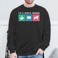 Coffee Books And Saint Bernard Dog Men Women Kids Sweatshirt Gifts for Old Men