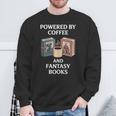 Coffee And Fantasy Books Magical Reading Time Sweatshirt Gifts for Old Men Coffee And Fantasy Books Magical Reading Time Sweatshirt Gifts for Old Men