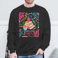Color Our World Summer Reading 2025 Boho Wildflower Book Sweatshirt Gifts for Old Men