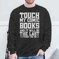 Comic Book Collecting Supplies Comics Collector Comic Books Sweatshirt Gifts for Old Men