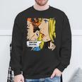 Comic Book Collection Comic Book Collector Sweatshirt Gifts for Old Men