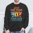 Comic Book For Men Women Comic Book Collectors Sweatshirt Gifts for Old Men
