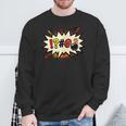 Comic Book Swear Bubble Pop Art Explosion Humor Sweatshirt Gifts for Old Men Comic Book Swear Bubble Pop Art Explosion Humor Sweatshirt Gifts for Old Men