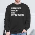 Comic Books I Love Comic Books For Men And Women Sweatshirt Gifts for Old Men