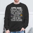 Comics Collector Supplies Comics Lover Comic Book Collecting Sweatshirt Gifts for Old Men