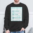 Computer Geek Peace Love Reading Cool Book Lover Bookworm Sweatshirt Gifts for Old Men