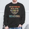 Cool Books For Men Women Book Lover Reading Bookworm Library Sweatshirt Gifts for Old Men