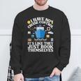 Cruise They Book Themselves I Have No Control On A Cruise Sweatshirt Gifts for Old Men Cruise They Book Themselves I Have No Control On A Cruise Sweatshirt Gifts for Old Men