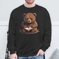 Cute Bear Is Reading a Book Reading Bear Sweatshirt Gifts for Old Men Cute Bear Is Reading a Book Reading Bear Sweatshirt Gifts for Old Men