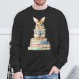 Cute Bunny Reading Book Back To School Easter Sweatshirt Gifts for Old Men Cute Bunny Reading Book Back To School Easter Sweatshirt Gifts for Old Men