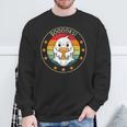 Cute Ghost Book Reading Halloween Teacher Top Puns For Men Women Kids Sweatshirt Gifts for Old Men