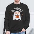 Cute Ghost Reading Book Booooks Teacher Halloween School Kid Sweatshirt Gifts for Old Men Cute Ghost Reading Book Booooks Teacher Halloween School Kid Sweatshirt Gifts for Old Men