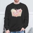 Cute Kawaii Axolotl Book Tea Lover Women Reading Cozy Art Sweatshirt Gifts for Old Men Cute Kawaii Axolotl Book Tea Lover Women Reading Cozy Art Sweatshirt Gifts for Old Men