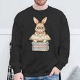 Cute Reading Bunny Easter Books Reader Teacher Girls Women Sweatshirt Gifts for Old Men Cute Reading Bunny Easter Books Reader Teacher Girls Women Sweatshirt Gifts for Old Men