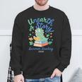 Cute Unearth a Story Triceratops Dinosaur Reading Books Dino Sweatshirt Gifts for Old Men Cute Unearth a Story Triceratops Dinosaur Reading Books Dino Sweatshirt Gifts for Old Men